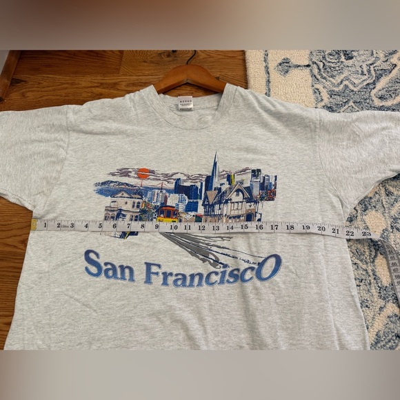 Vintage San Francisco T Shirt Fruit of the Loom Made in USA Size XL - Picture 7 of 12